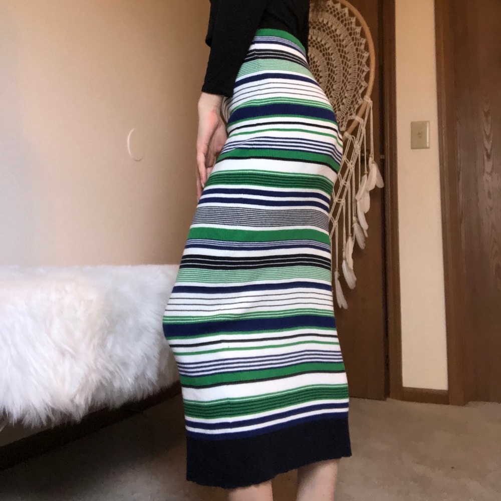 Ralph Lauren striped maxi skirt